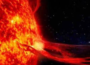 TEMPESTA SOLARE IN CORSO