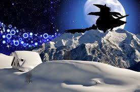 BEFANA SOTTO LA PIOGGIA E  NEVE